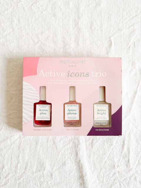 Vernis Active icons trio