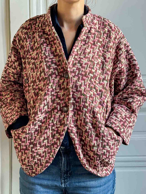 Veste Gaby Mosaique - Rose