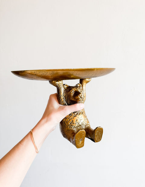 Vide poche - Maxi Ours doré