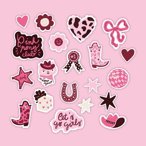 Pack 20 stickers Spicy tartine