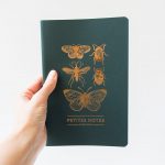 Carnet épais - Papillon vert les éditions du paon - maison mathuvu