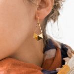 Boucles d'oreilles - Cubism Long Shlomit ofir - maison mathuvu