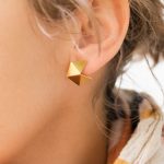 Boucles d'oreilles - Cubism Post Shlomit ofir - maison mathuvu