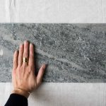 Planche en marbre gris Chehoma - maison mathuvu