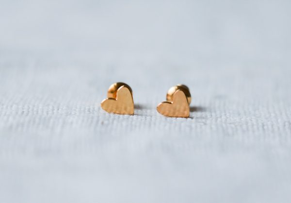Boucles d'oreilles - Tiny Heart shlomit - maison mathuvu