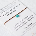 Bracelet Lâcher prise - Turquoise Petite mila - maison mathuvu
