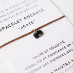 Bracelet Ancrage - Agate petite mila - maison mathuvu