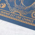 Affichette Avenir - Marine Editions du paon - maison mathuvu
