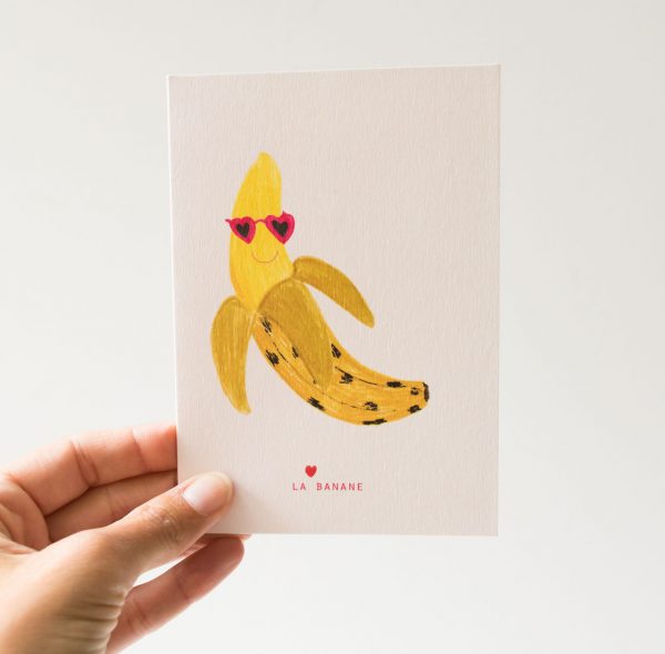 Carte - Banana Season paper - maison mathuvu