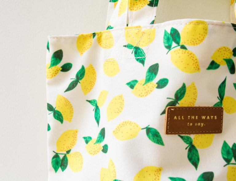 Tote bag - Lemon All the ways to say - maison mathuvu