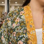 Kimono long Fleur - Vert Maison ma bille - maison mathuvu