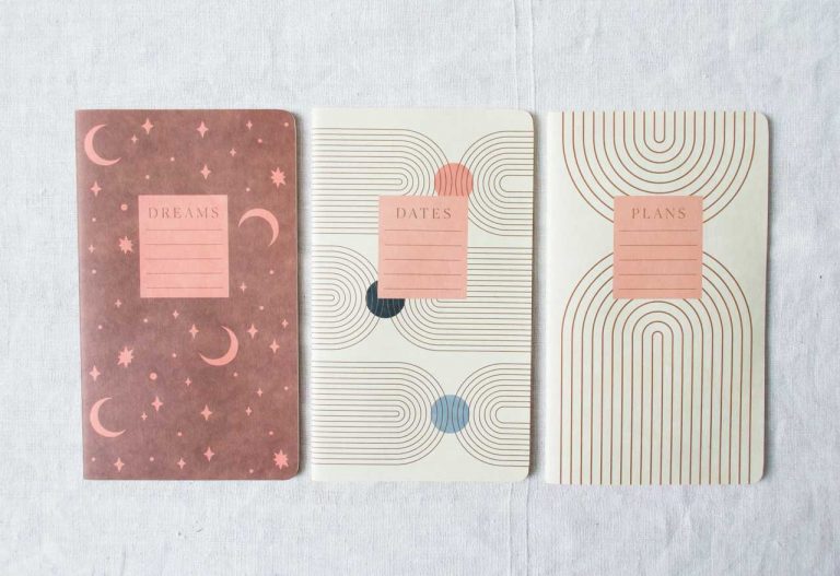 Set de carnets - Desk rose designworks - mathuvu