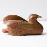 Canard en bois chiné - mathuvu