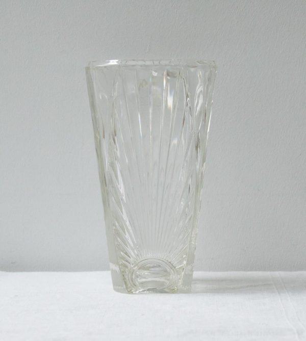 Vase en verre vintage - mathuvu