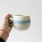 Tasse Elia - Bleu et blanc bloomingville - mathuvu