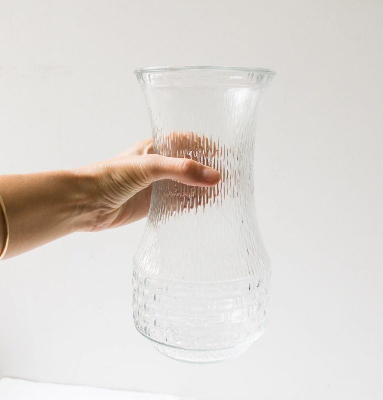 Vase en verre chiné - mathuvu