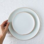 Assiette Neptune - Crème goberlote - mathuvu