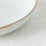 Assiette creuse Neptune - Crème goberlote - mathuvu