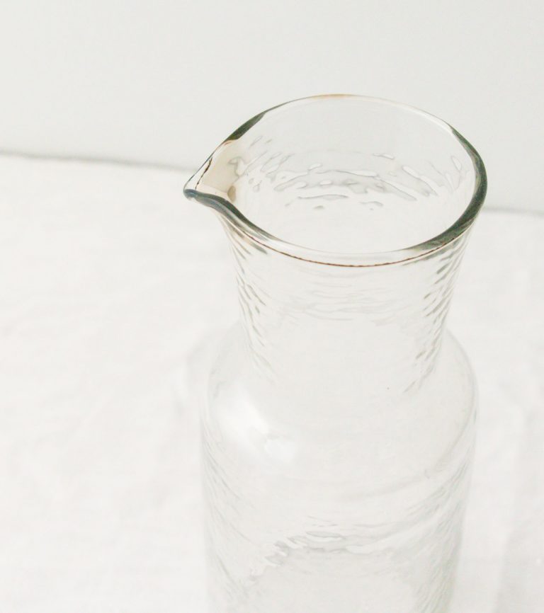 Carafe en verre - Lavandou chehoma - mathuvu