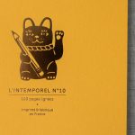 Carnet L'intemporel - Lucky cat  Paon - mathuvu