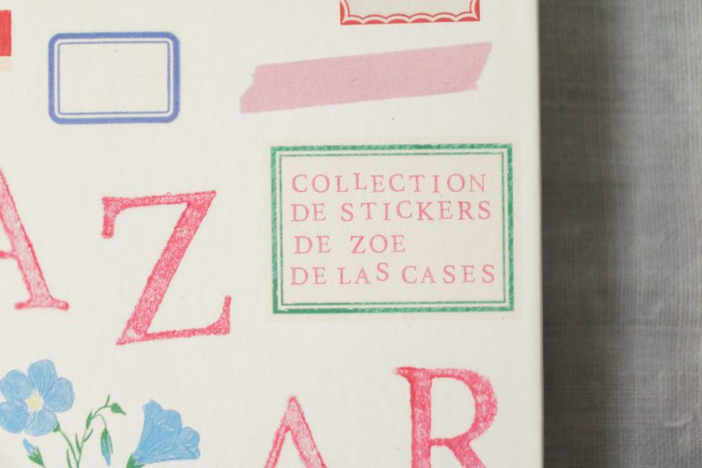 Carnet de Stickers - Le bazar Zoé de Las Cases Maison Mathûvû