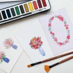 Atelier aquarelle - Fleurs Méli Mélo Maison Mathûvû