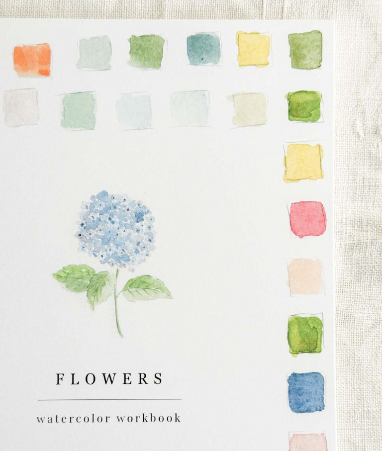 Cahier d'aquarelle - Fleurs Lex - mathuvu