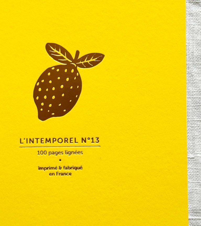 Carnet L'intemporel - Citron Mathuvu