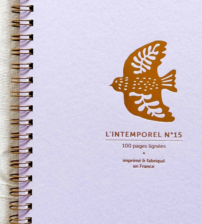 Carnet L'intemporel - Oiseau Mathuvu