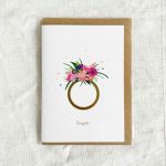 Carte - Flower ring