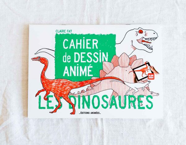 Cahier de dessin animé - Les dinosaures